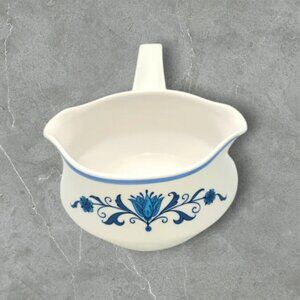 Vintage Noritake Progression China Blue Haven Sauce Boat Retired Japan